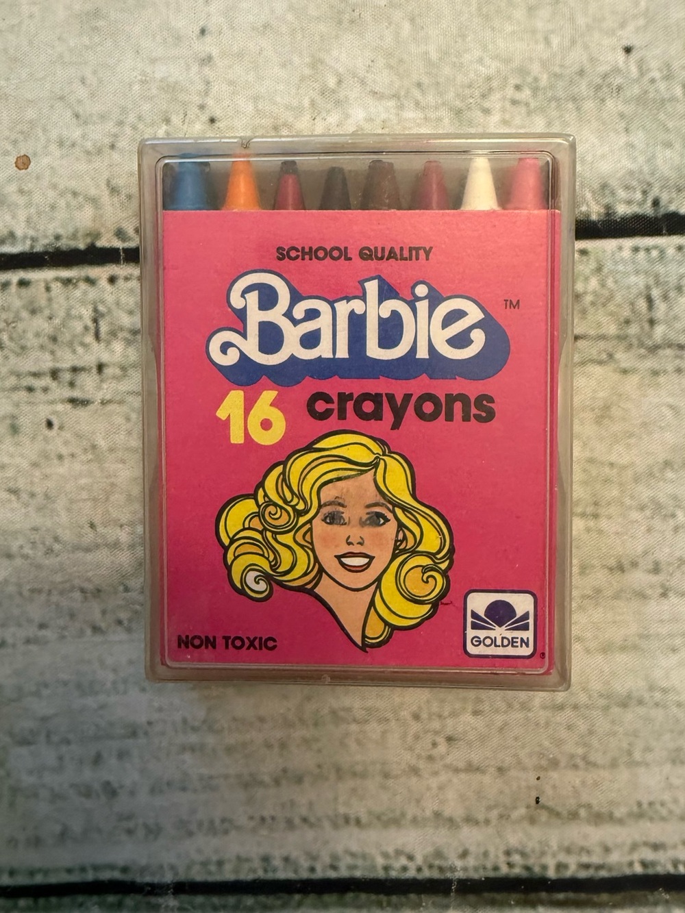 Vintage 1983 Barbie Crayons. Collector collection